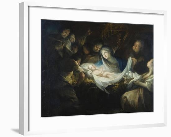 The Adoration of the Shepherds-Valerio Castello-Framed Giclee Print