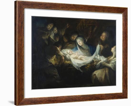 The Adoration of the Shepherds-Valerio Castello-Framed Giclee Print