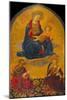 The Adoration of the Virgin and Child by Saint John the Baptist and Saint Catherine-Gherardo Starnina-Mounted Giclee Print