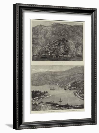 The Adriatic Coast-null-Framed Giclee Print