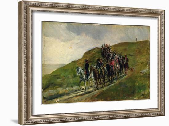 The Advance Guard of an Army-Jean Louis Ernest Meissonnier-Framed Giclee Print