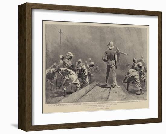 The Advance in the Soudan-William T. Maud-Framed Giclee Print