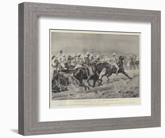 The Advance Towards Dongola, Attack on the Dervishes Near Akasheh on 1 May-Henry Charles Seppings Wright-Framed Giclee Print