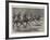 The Advance Towards Dongola, Egyptian Camel Corps Patrolling in the Desert South of Akasheh-Richard Caton Woodville II-Framed Giclee Print