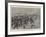 The Advance Towards Dongola, the 9th Soudanese Regiment Marching to Shellal to Embark for the Front-William Heysham Overend-Framed Giclee Print