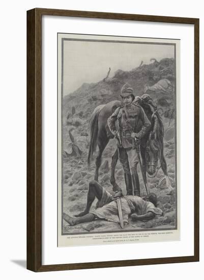 The Advance Towards Dongola-Richard Caton Woodville II-Framed Giclee Print