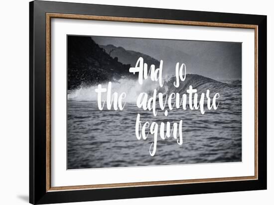 The Adventure Begins-Lila Fe-Framed Premium Giclee Print