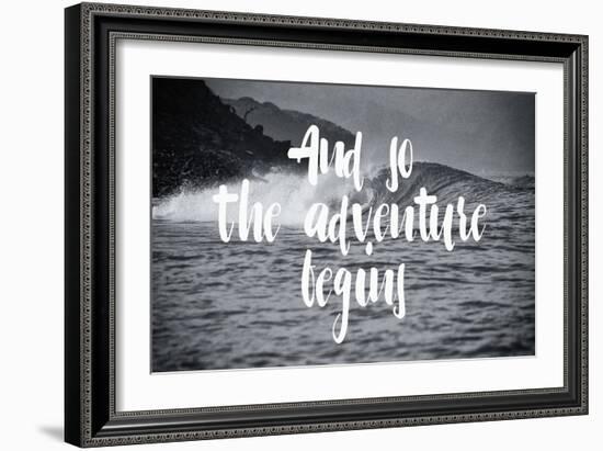 The Adventure Begins-Lila Fe-Framed Premium Giclee Print