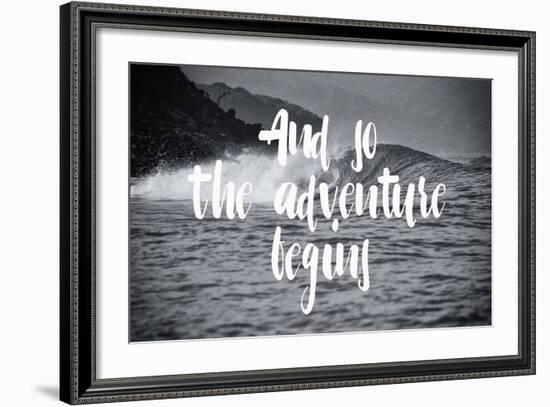 The Adventure Begins-Lila Fe-Framed Art Print