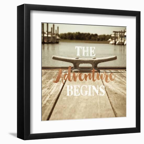 The Adventure Begins-Marlana Semenza-Framed Art Print