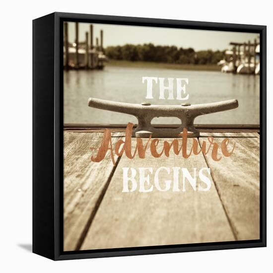 The Adventure Begins-Marlana Semenza-Framed Stretched Canvas