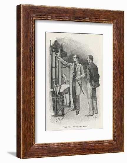 The Adventure of the Crooked Man-Sidney Paget-Framed Photographic Print