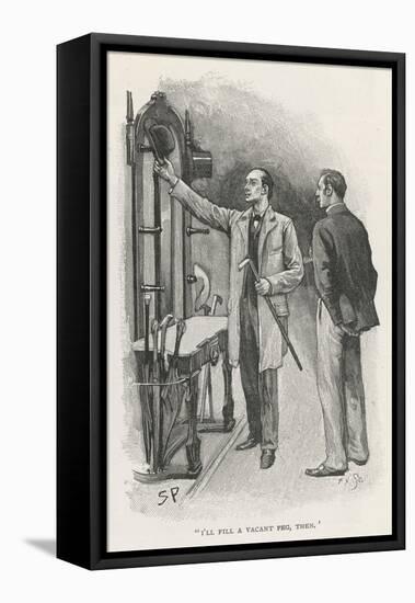 The Adventure of the Crooked Man-Sidney Paget-Framed Premier Image Canvas