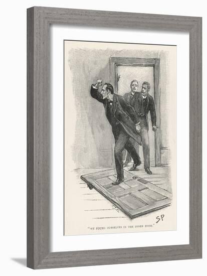 The Adventure of the Stockbroker's Clerk-Sidney Paget-Framed Art Print