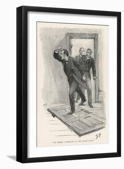 The Adventure of the Stockbroker's Clerk-Sidney Paget-Framed Art Print