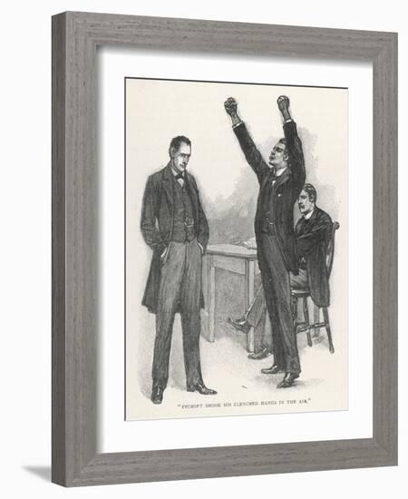 The Adventure of the Stockbroker's Clerk-Sidney Paget-Framed Art Print