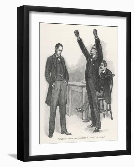 The Adventure of the Stockbroker's Clerk-Sidney Paget-Framed Art Print