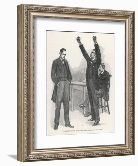 The Adventure of the Stockbroker's Clerk-Sidney Paget-Framed Art Print