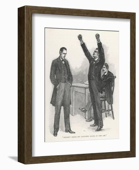 The Adventure of the Stockbroker's Clerk-Sidney Paget-Framed Art Print