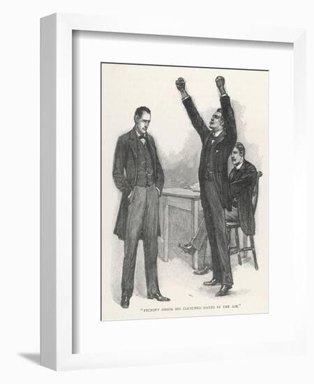 The Adventure of the Stockbroker's Clerk-Sidney Paget-Framed Art Print