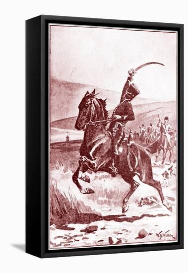 The Adventures of Gerard by Sir Arthur Conan Doyle-William Barnes Wollen-Framed Premier Image Canvas