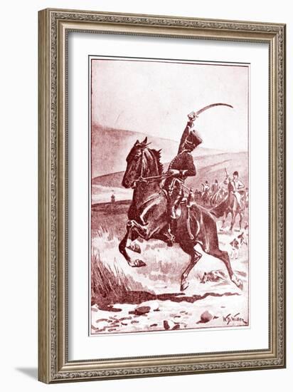 The Adventures of Gerard by Sir Arthur Conan Doyle-William Barnes Wollen-Framed Giclee Print