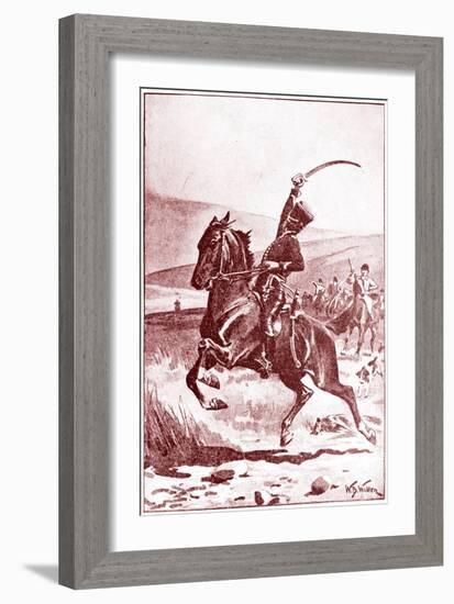 The Adventures of Gerard by Sir Arthur Conan Doyle-William Barnes Wollen-Framed Giclee Print