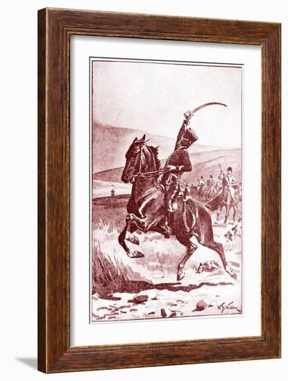 The Adventures of Gerard by Sir Arthur Conan Doyle-William Barnes Wollen-Framed Giclee Print