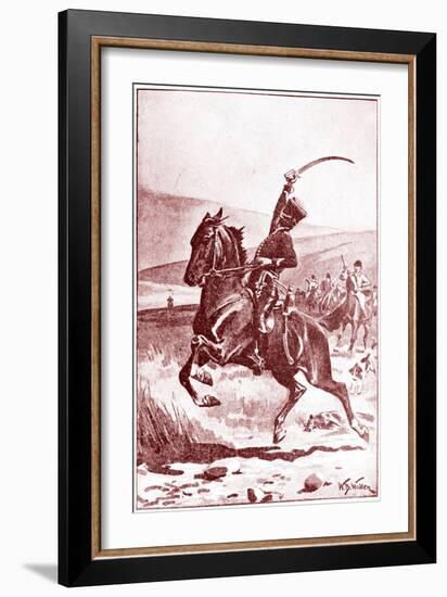 The Adventures of Gerard by Sir Arthur Conan Doyle-William Barnes Wollen-Framed Giclee Print