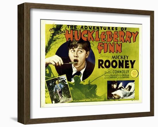 The Adventures of Huckleberry Finn, 1939-null-Framed Photo