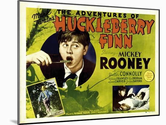 The Adventures of Huckleberry Finn, 1939-null-Mounted Photo