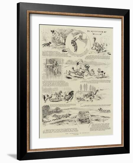 The Adventures of Nicholas-Alfred Chantrey Corbould-Framed Giclee Print