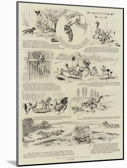 The Adventures of Nicholas-Alfred Chantrey Corbould-Mounted Giclee Print