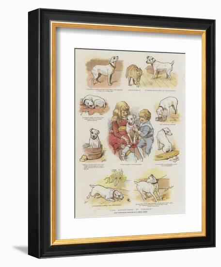 The Adventures of Pincher-Charles Burton Barber-Framed Giclee Print