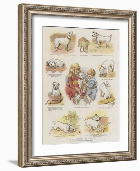 The Adventures of Pincher-Charles Burton Barber-Framed Giclee Print