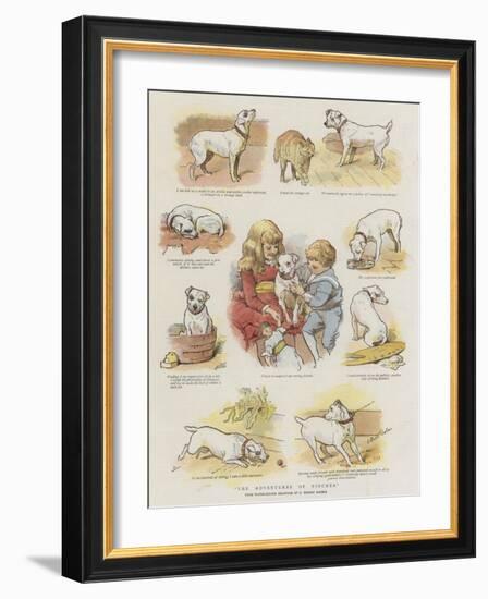 The Adventures of Pincher-Charles Burton Barber-Framed Giclee Print