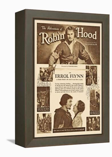 The Adventures of Robin Hood, 1938-null-Framed Stretched Canvas