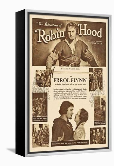 The Adventures of Robin Hood, 1938-null-Framed Stretched Canvas