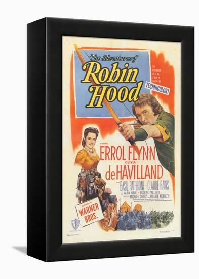 The Adventures of Robin Hood, 1938-null-Framed Stretched Canvas