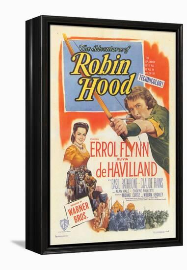 The Adventures of Robin Hood, 1938-null-Framed Stretched Canvas