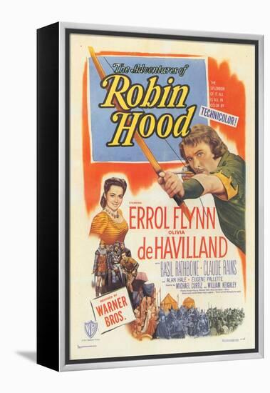 The Adventures of Robin Hood, 1938-null-Framed Stretched Canvas