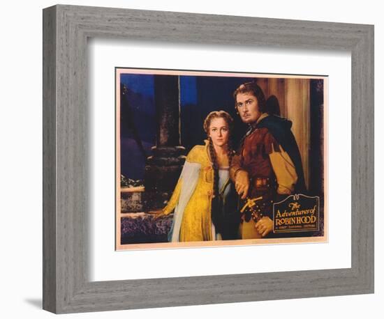 The Adventures of Robin Hood, 1938-null-Framed Premium Giclee Print