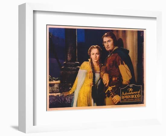 The Adventures of Robin Hood, 1938-null-Framed Premium Giclee Print