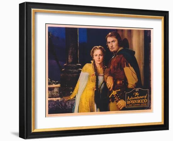 The Adventures of Robin Hood, 1938-null-Framed Art Print