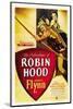 The Adventures of Robin Hood, Errol Flynn, Olivia De Havilland, 1938-null-Mounted Photo