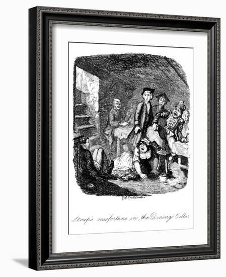 'The Adventures of Roderick Random-George Cruikshank-Framed Giclee Print