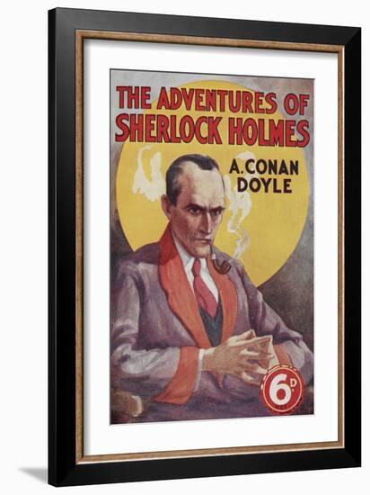 The Adventures Of Sherlock Holmes-Arthur Conan Doyle-Framed Premium Giclee Print