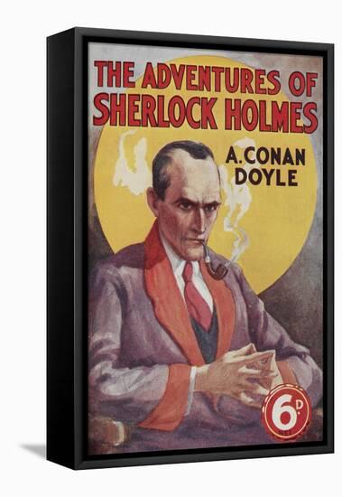 The Adventures Of Sherlock Holmes-Arthur Conan Doyle-Framed Premier Image Canvas