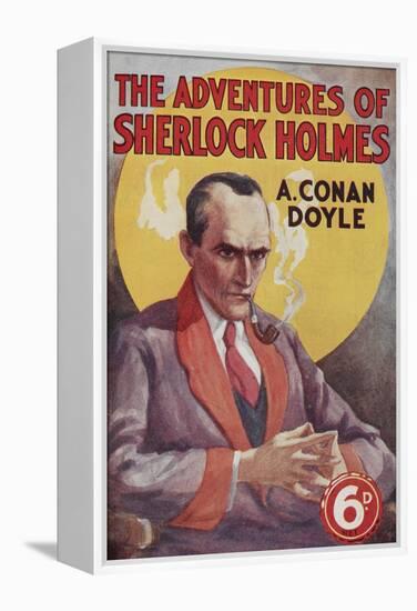 The Adventures Of Sherlock Holmes-Arthur Conan Doyle-Framed Premier Image Canvas