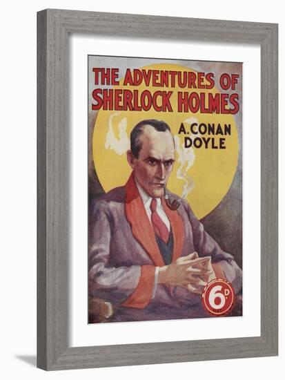 The Adventures Of Sherlock Holmes-Arthur Conan Doyle-Framed Giclee Print